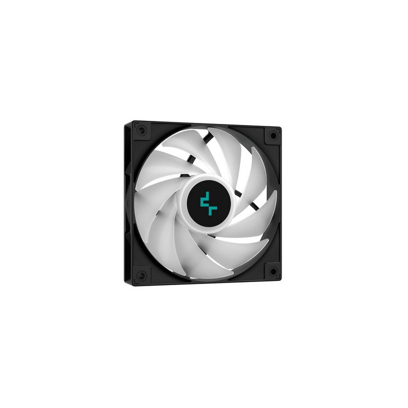 Hladilnik DeepCool AG400 Digital Plus ARGB, 2x 120mm,  črn