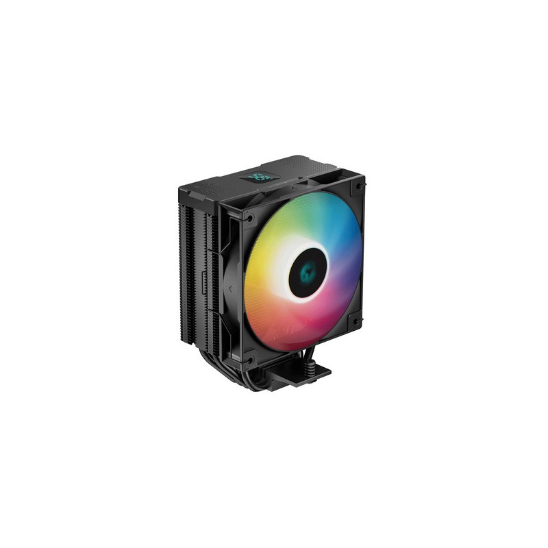 Hladilnik DeepCool AG400 Digital, ARGB, 120mm, 240W TDP, črn