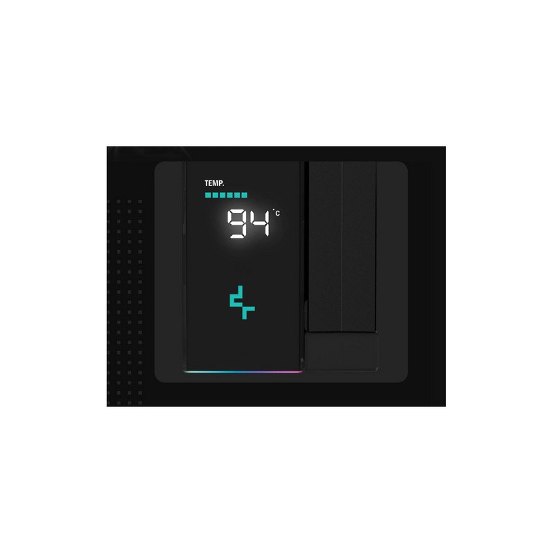 Hladilnik DeepCool AK400 Digital, ARGB, 120mm, 220W TDP, črn