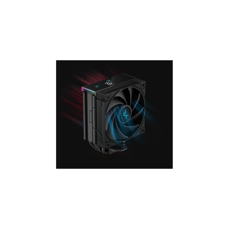 Hladilnik DeepCool AK400 Digital, ARGB, 120mm, 220W TDP, črn