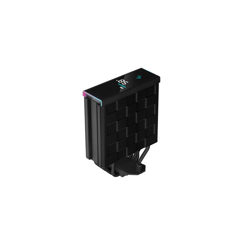 Hladilnik DeepCool AK400 Digital, ARGB, 120mm, 220W TDP, črn