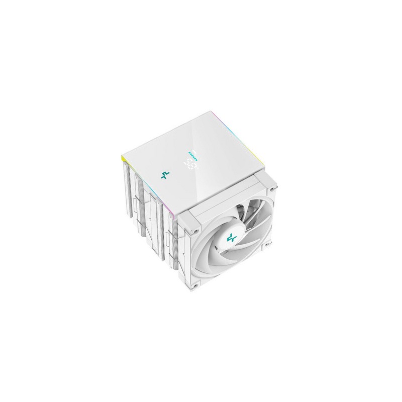 Hladilnik DeepCool AK620 DIGITAL, ARGB, 2x 120mm, 260W TDP, bel