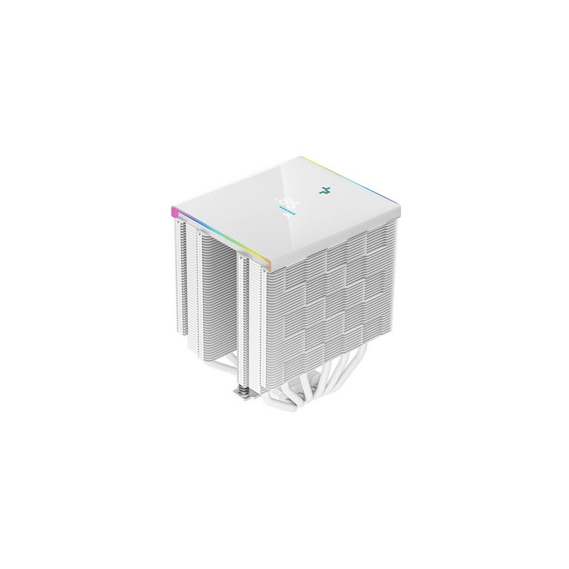 Hladilnik DeepCool AK620 DIGITAL, ARGB, 2x 120mm, 260W TDP, bel
