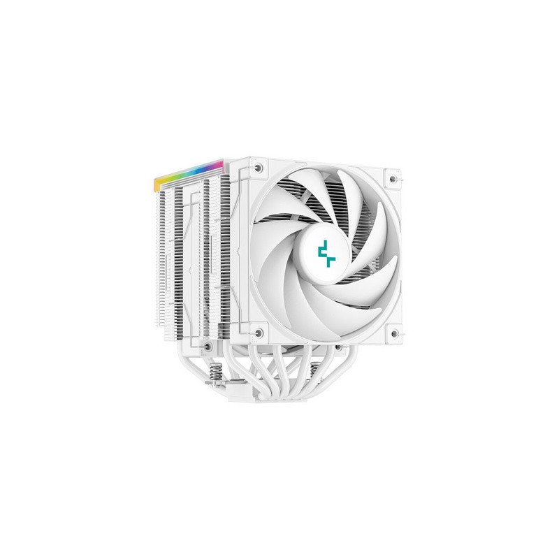Hladilnik DeepCool AK620 DIGITAL, ARGB, 2x 120mm, 260W TDP, bel