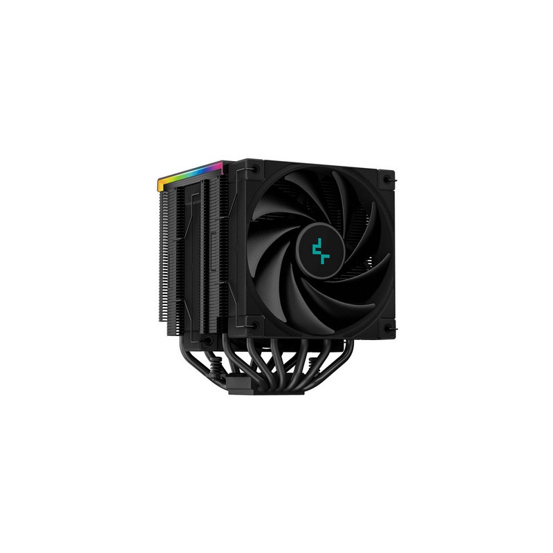 Hladilnik DeepCool AK620 DIGITAL, ARGB, 2x 120mm, 260W TDP, črn