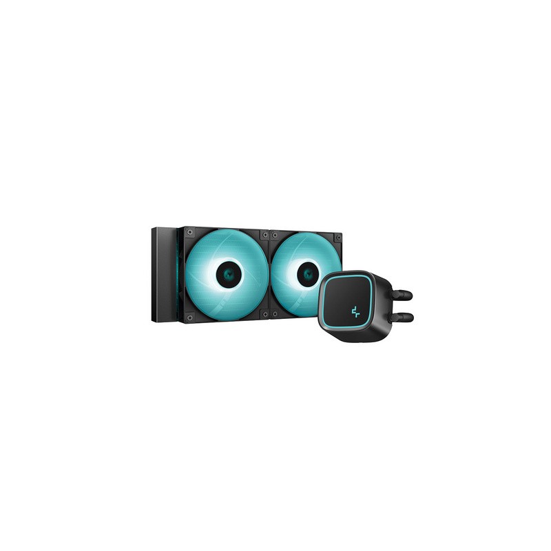 Vodno hlajenje AIO DeepCool LE500 Marrs, 240mm, LED, črn