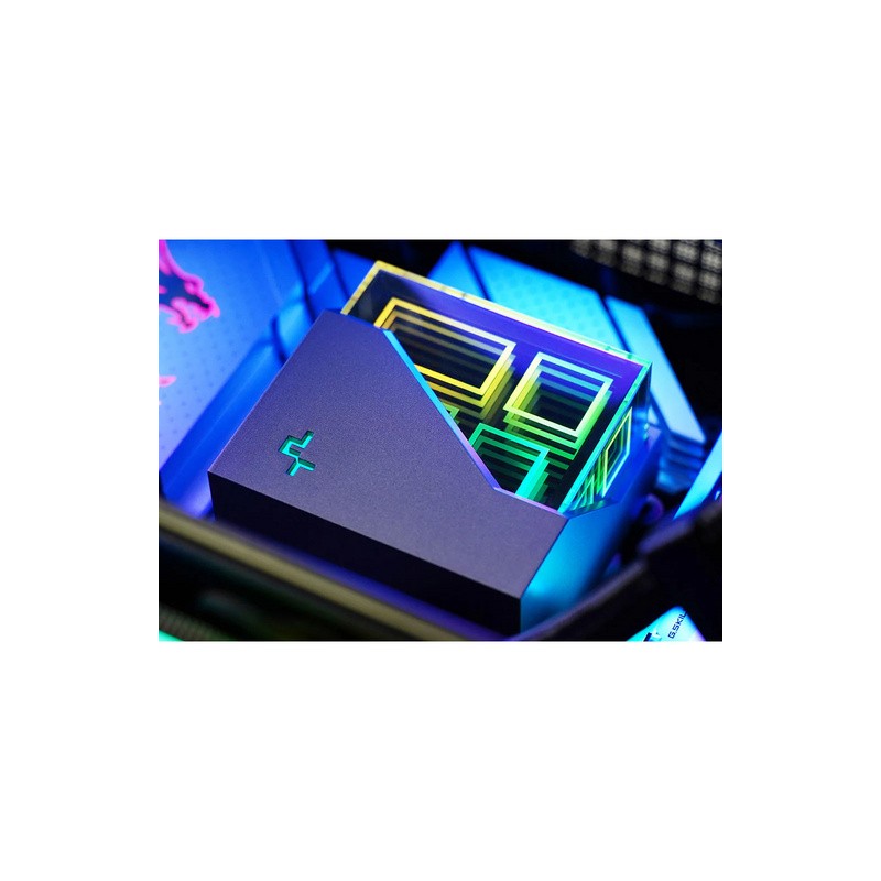 Vodno hlajenje AIO DeepCool LT520, 240mm, RGB, črn