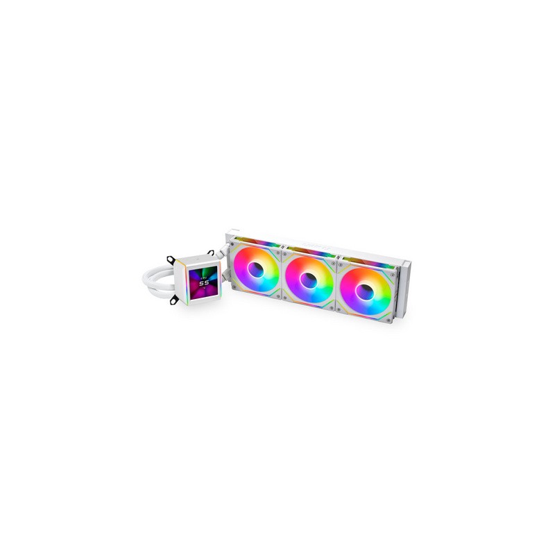 Vodno hlajenje AIO Lian Li GALAHAD II LCD 360 SL-Infinity, ARGB, bel