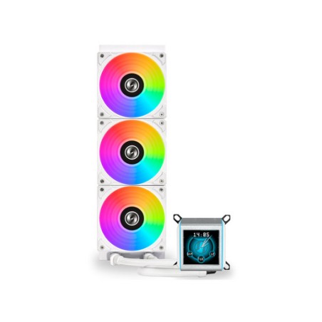 Vodno hlajenje AIO Lian Li GALAHAD II LCD 360, ARGB, bel