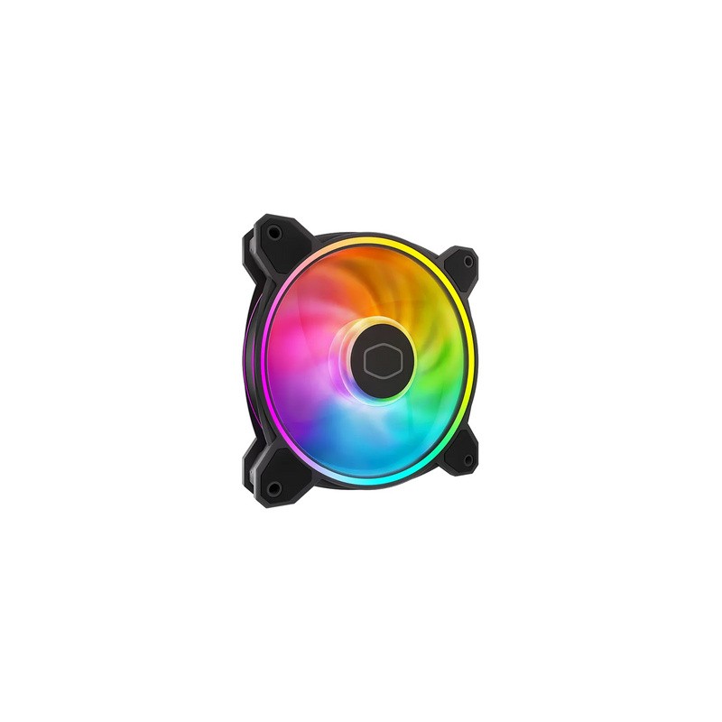 Ventilator Cooler Master Fan MF120 Halo2 ARGB PWM 120mm, črn