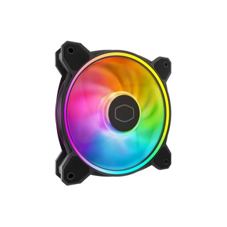 Ventilator Cooler Master Fan MF120 Halo2 ARGB PWM 120mm, črn