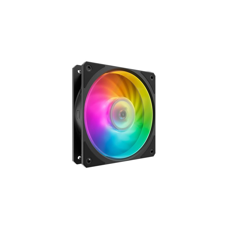 Ventilator Cooler Master Mobius 120P ARGB PWM, 3 Pack + kontroler, črn