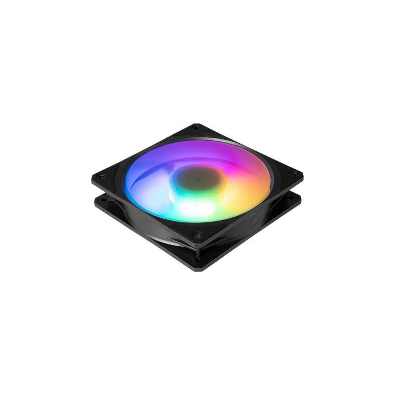 Ventilator Cooler Master Mobius 120P ARGB PWM, 3 Pack + kontroler, črn