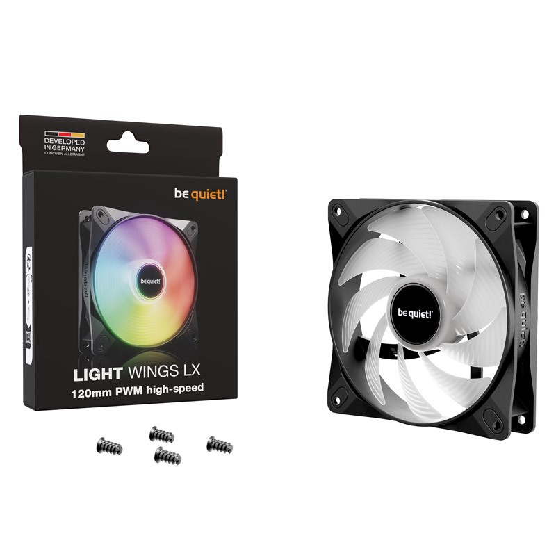 Ventilator BE QUIET! LIGHT WINGS LX High Speed (BL123), 120mm, 4-pin