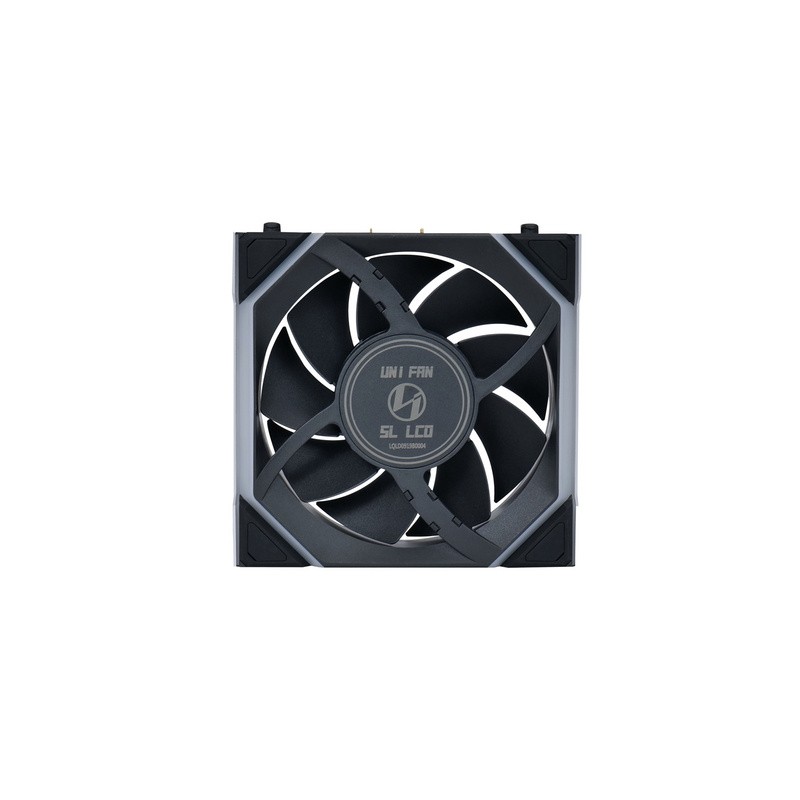 Ventilator Lian Li UNI FAN SL Wireless LCD 120mm, črn