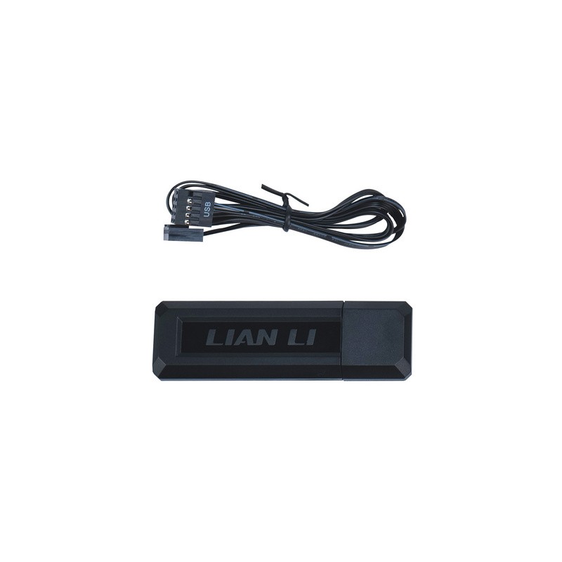 Ventilator Lian Li UNI FAN SL Wireless 120mm, 3 Pack + kontroler, črn