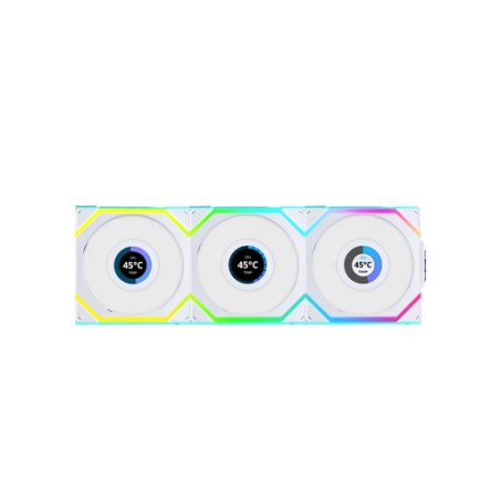 Ventilator Lian Li UNI FAN SL Wireless 120mm, 3 Pack + kontroler, bel