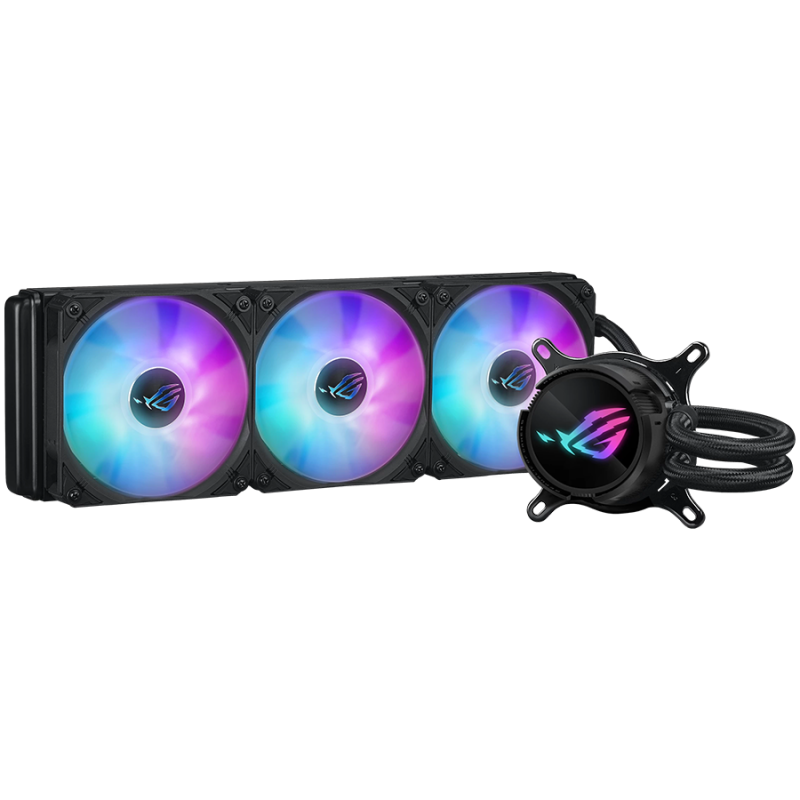 Vodno hlajenje ASUS ROG Strix LC III 360, 3x 120mm ventilatorji
