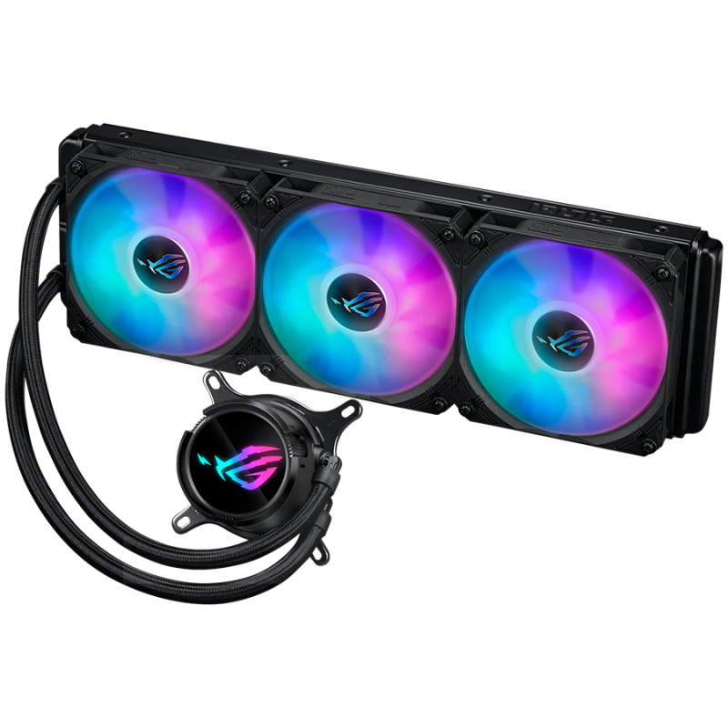 Vodno hlajenje ASUS ROG Strix LC III 360, 3x 120mm ventilatorji