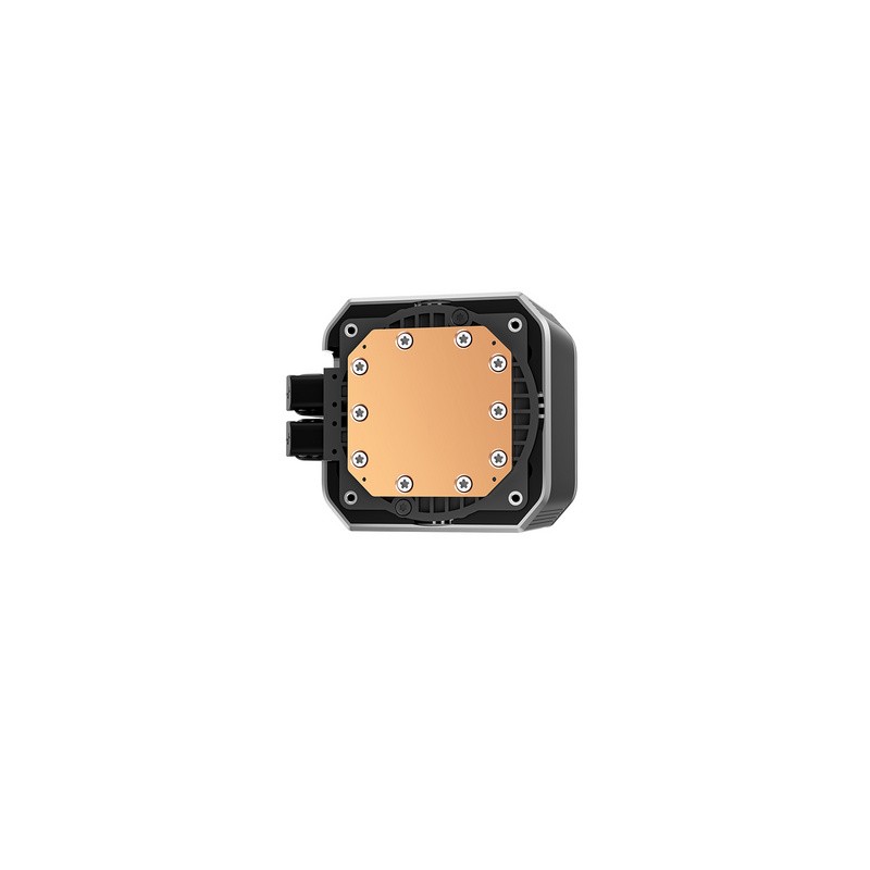 Vodno hlajenje DeepCool MYSTIQUE 240 ARGB, LCD, črn