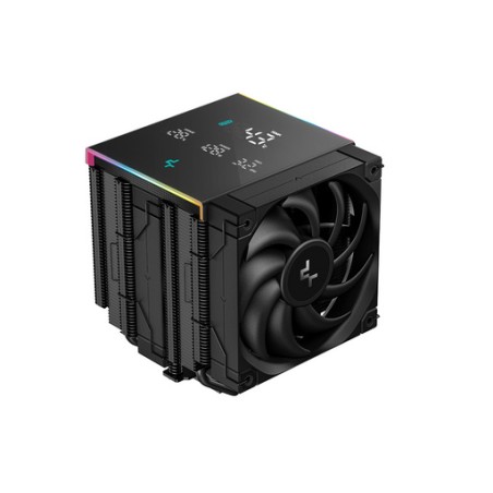 Hladilnik DeepCool AK620 Digital PRO, 2x 120mm, LCD, črn
