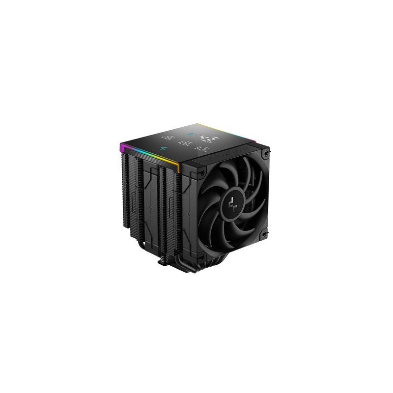 Hladilnik DeepCool AK620 Digital PRO, 2x 120mm, LCD, črn