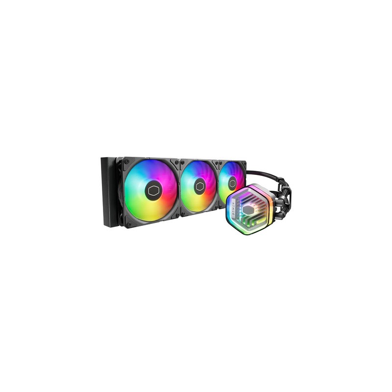 Vodno hlajenje Cooler Master AIO MasterLiquid 360 Atmos, črn