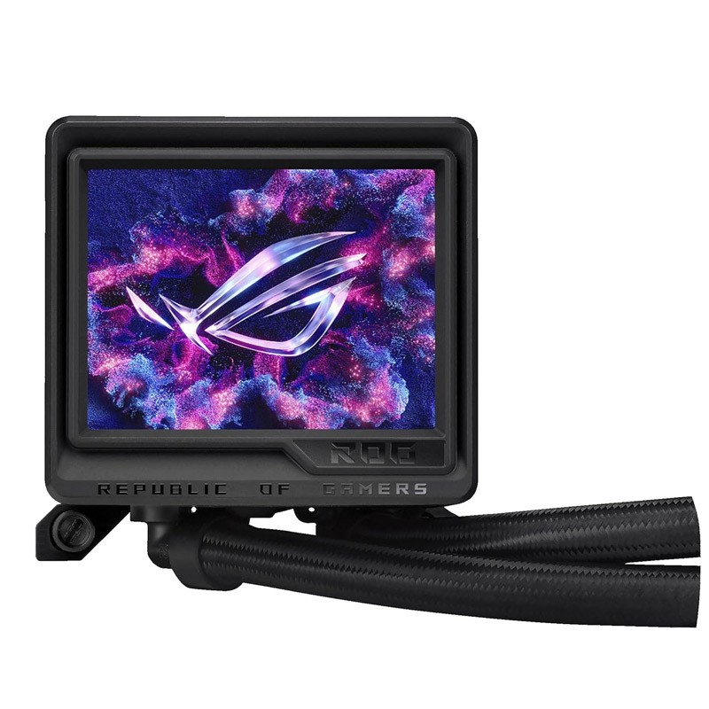 Vodno hlajenje ASUS ROG Ryujin III 360 ARGB Extreme, 3x 120mm ARGB ventilatorji