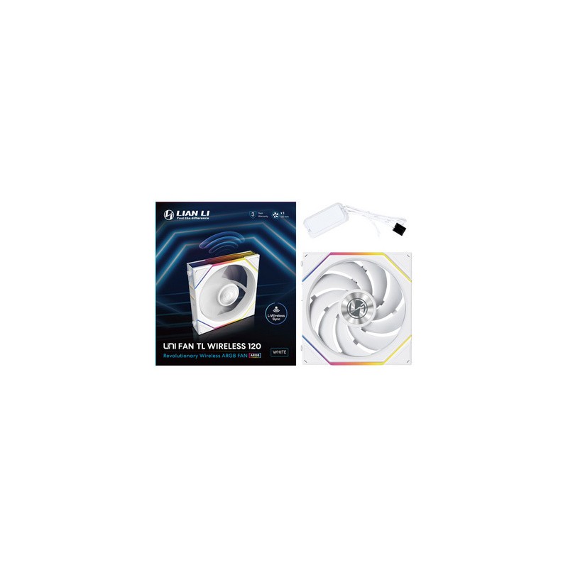 Ventilator Lian Li UNI FAN TL Wireless, 120mm, bel
