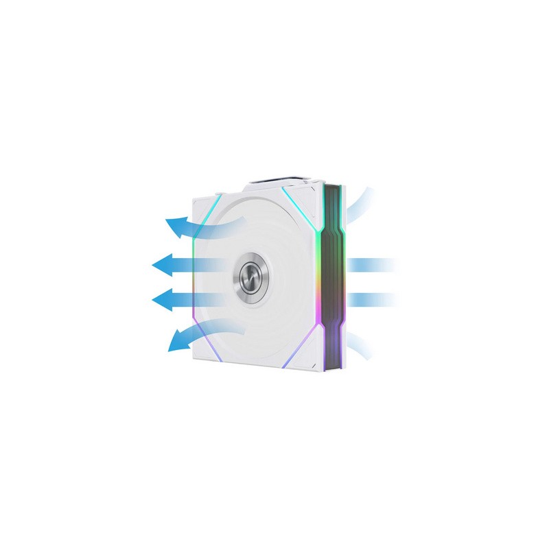 Ventilator Lian Li UNI FAN TL Wireless Reverse Blade, 120mm, bel