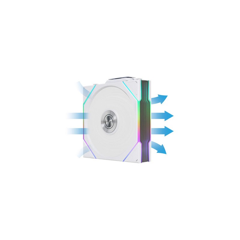 Ventilator Lian Li UNI FAN TL Wireless, 120mm, 3 Pack + Kontroler, bel