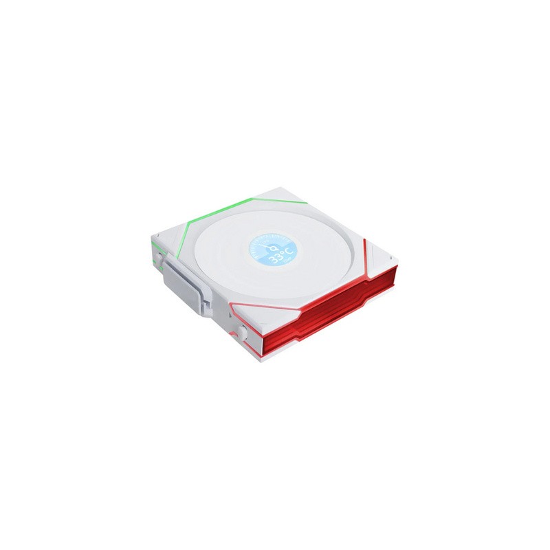 Ventilator Lian Li UNI FAN TL Wireless LCD Reverse Blade, 120mm, bel