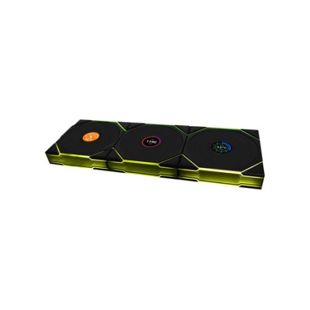 Ventilator Lian Li UNI FAN TL Wireless LCD 120 Reverse Blade, 3 Pack