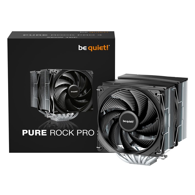 Procesorski hladilnik BE QUIET! PURE ROCK PRO 3 (BK041) 2x120mm 250W