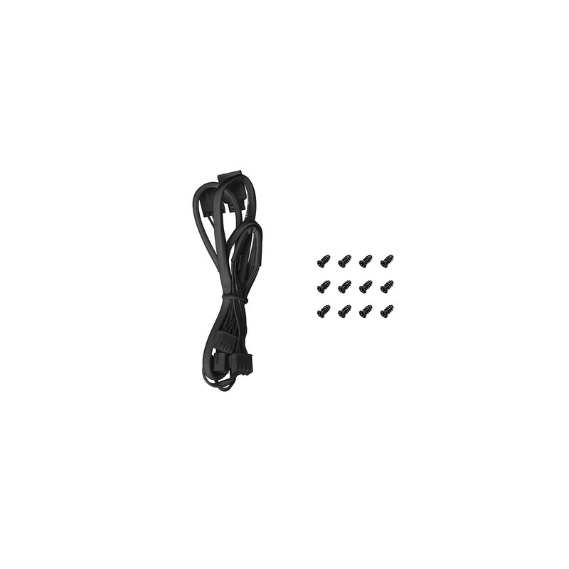 Ventilator DeepCool FD12 3-in-1, PWM, 120mm, 3 Pack, črn