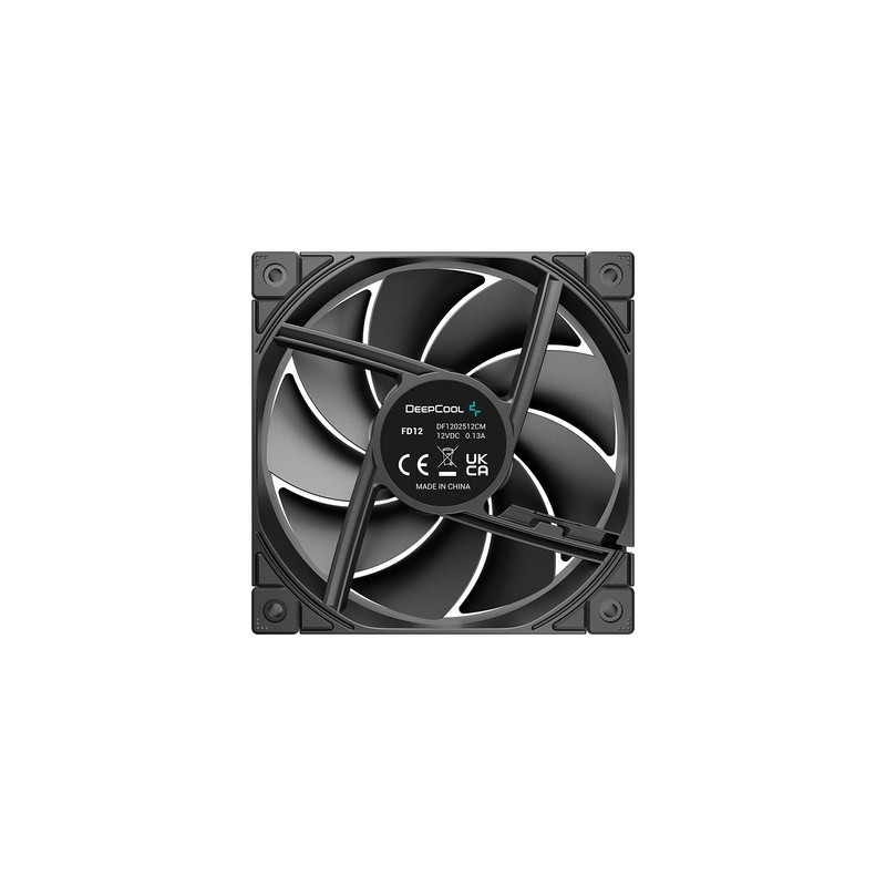 Ventilator DeepCool FD12 3-in-1, PWM, 120mm, 3 Pack, črn