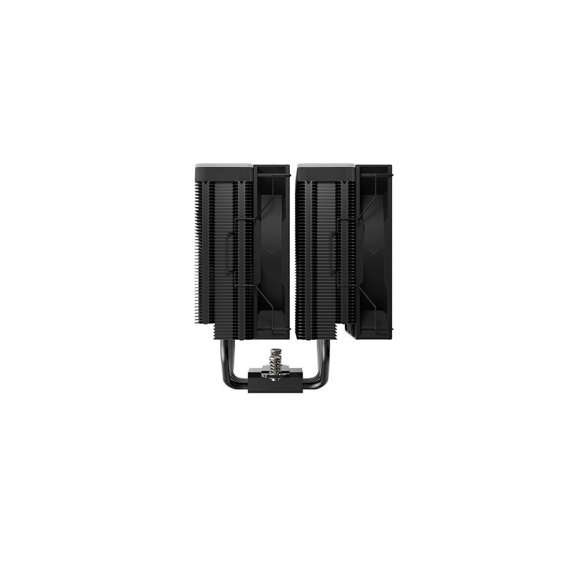 Hladilnik DeepCool AG620 BK ARGB V2, 2x120mm, črn