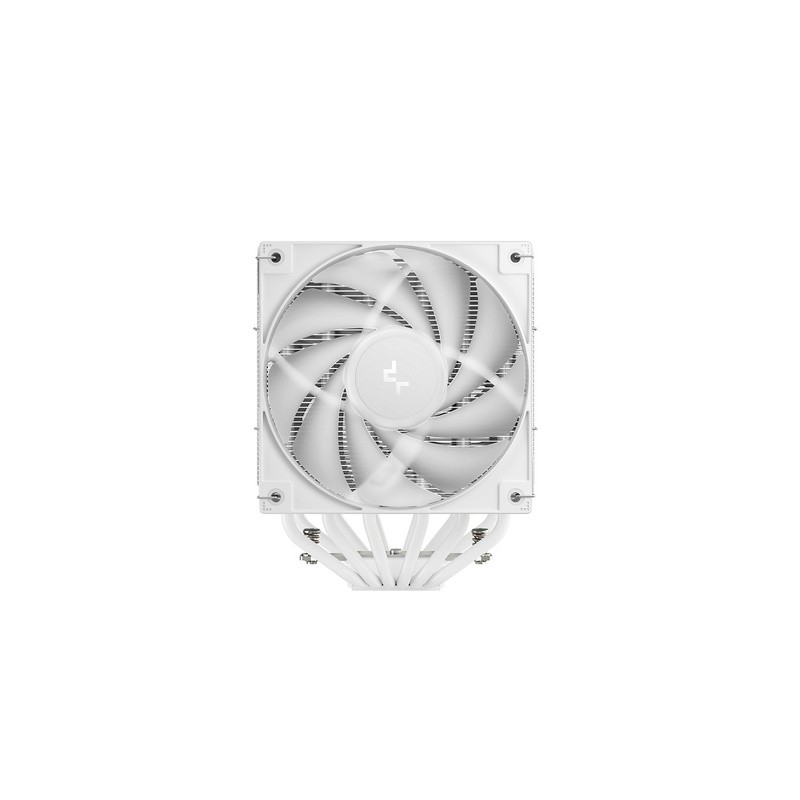 Hladilnik DeepCool AG620 WH ARGB V2, 2x120mm, bel