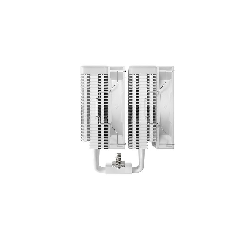 Hladilnik DeepCool AG620 WH ARGB V2, 2x120mm, bel