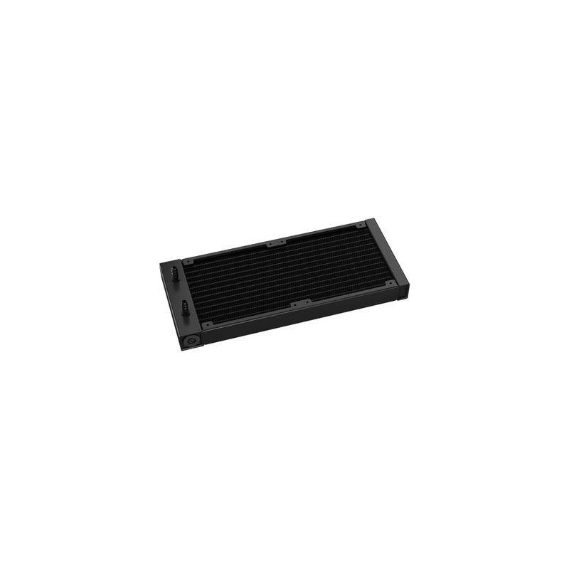 Vodno hlajenje AIO DeepCool LQ240, 240mm, LCD, črn