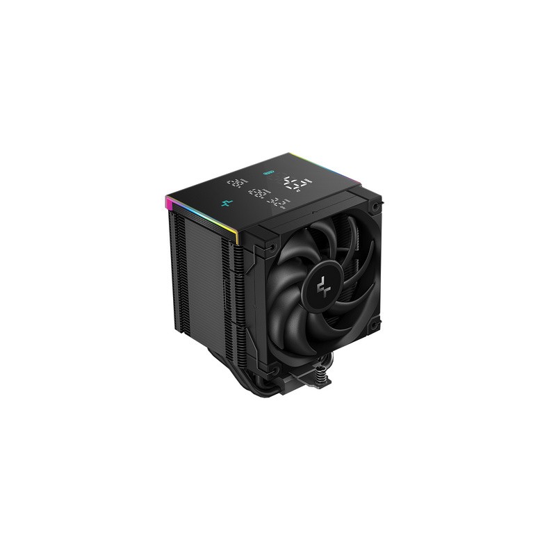 Hladilnik DeepCool AK500 DIGITAL PRO, 120mm, LCD, črn