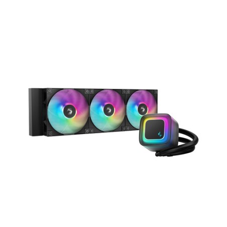 Vodno hlajenje AIO DeepCool LE360 V2, 360mm, črn