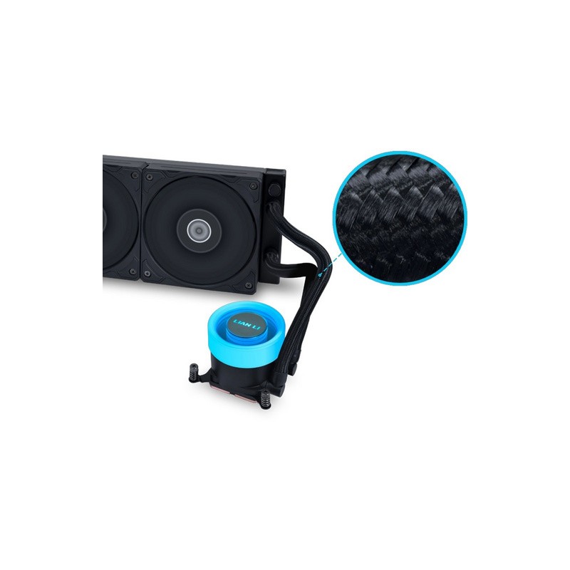 Vodno hlajenje AIO Lian Li GA II Lite 360 Performance, črn