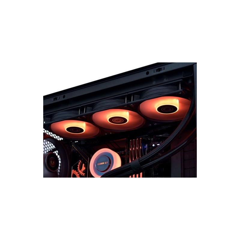 Vodno hlajenje AIO Lian Li GA II Lite 360 RGB, ARGB, črn