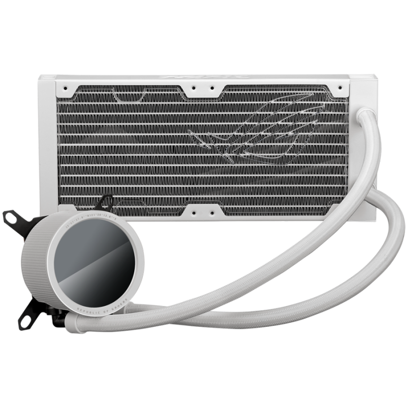 Vodno hlajenje ASUS ROG Ryuo III 240, 2x 120mm ventilatorja, belo
