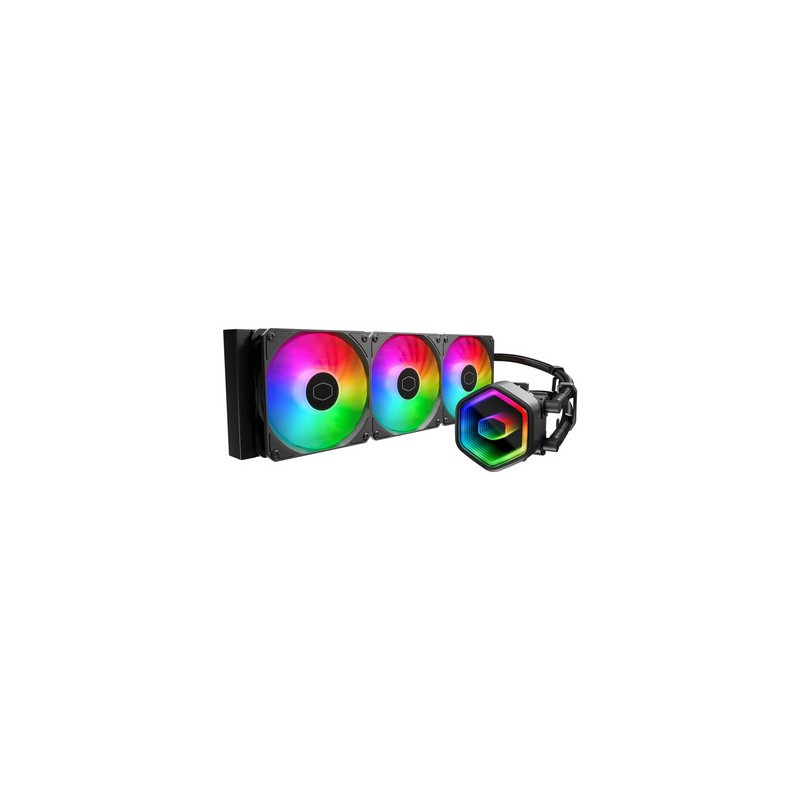 Vodno hlajenje AIO Liquid Cooler MasterLiquid 360 Core II, 360mm, črn