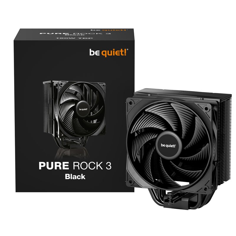 Hladilnik BE QUIET! PURE ROCK 3 (BK039), 120mm, 190W, črn