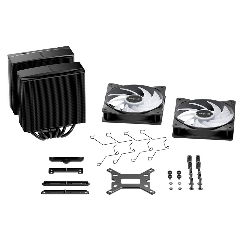 Hladilnik BE QUIET! PURE ROCK PRO 3 LX (BK043) 2x120mm, 250W, RGB, črn