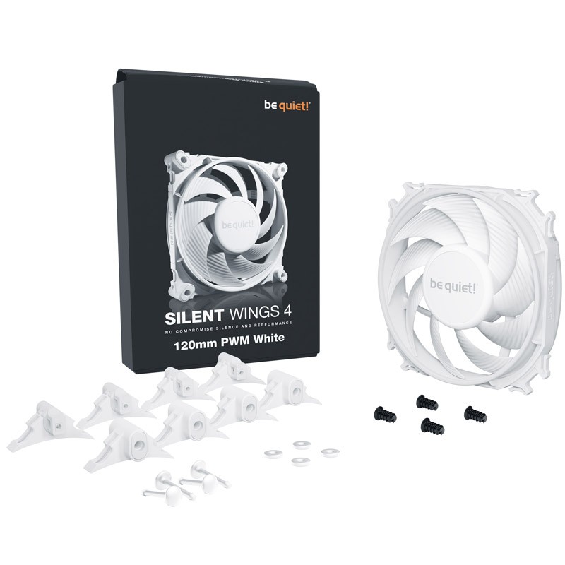 Ventilator BE QUIET! SILENT WINGS 4 (BL114) 120mm, 4-pin PWM, bel