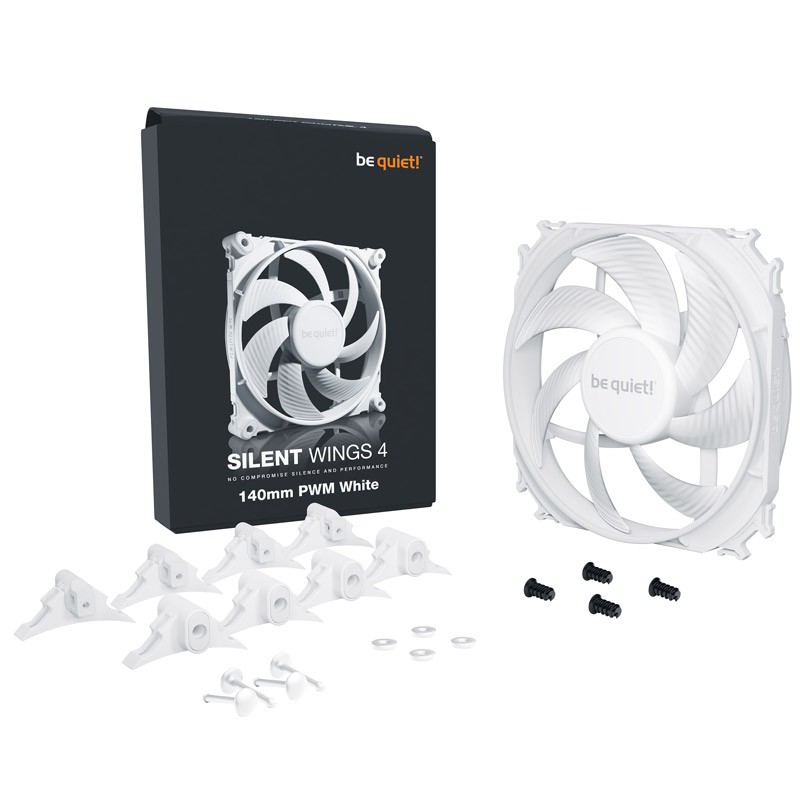Ventilator BE QUIET! SILENT WINGS 4 (BL116) 140mm, 4-pin PWM, bel